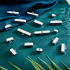 32Pcs 8 Style Alloy Cord Ends FIND-PH0005-38P-2