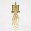 Tibetan Style Tortoise Bookmark Cabochon Settings X-TIBE-S156-AB-NR-2
