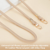 Universal Cell Phone Lanyard Crossbody Adjustable PU Leather Phone Lanyard AJEW-WH0470-47A-4