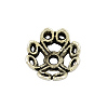 Tibetan Style Alloy 4-Petal Bead Caps LS-TIBE-0561-AS-FF-2