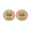 Thank You Theme Kraft Paper Jewelry Display Paper Price Tags CDIS-K004-01G-2