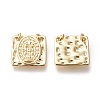 Brass Charms KK-M209-05G-2