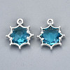 Faceted Glass Pendants LS-GLAA-S191-002K-S-NR-3