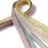 18 Yards 6 Colors Polyester Ribbon SRIB-C001-B10-3