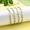 Natural Prehnite Beads Bracelets for Women BJEW-H623-02S-20-3