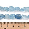Natural Aquamarine Beads Strands X-G-P568-C13-01-5