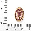 Rack Plating Brass Micro Pave Cubic Zirconia Charms KK-G513-74A-04G-3