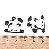 Panda Theme Alloy Enamel Pendants ENAM-F150-02-3