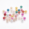 10000pcs ABS Plastic Imitation Pearl Cabochons SACR-S738-4mm-M-1