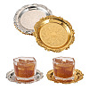 8Pcs 2 Colors Iron Tray DIY-MB0003-09-3