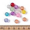 Transparent Crackle Glass Beads CCG-R001-10mm-M-3