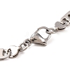 Tarnish Resistant 304 Stainless Steel Mariner Link Chain Bracelets BJEW-B078-53P-3