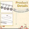 1Pc Tibetan Style Alloy Coin Tassel Waist Belly Chains for Women AJEW-GF0015-06AS-6