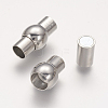 Brass Magnetic Clasps X-KK-G230-5mm-P-NF-2
