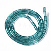 Natural Aquamarine Beads Strands G-S366-077-2