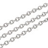 Tarnish Resistant 304 Stainless Steel Cable Chains CHS-Q001-15-100m-1