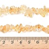Natural Citrine(Heated) Beads Strands G-K400-A01-5x8-5