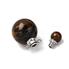 Natural Tiger Eye Perfume Bottle Pendants GG-CBA7610-02P-05-2