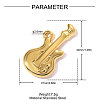 304 Stainless Steel Pendants STAS-OY011-76G-2