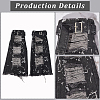 Denim Fabric Ripped Leg Sleeves AJEW-WH20060-26-5
