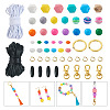 DIY Keychain Bracelet Making Kit DIY-TA0004-19-38