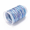 5 Rolls 6-Ply Segment Dyed Polyester Cords WCOR-P001-01A-07-2