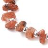 Gemstone Braided Bead Bracelets for Women BJEW-JB11107-4