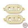 925 Sterling Silver Connector Charms STER-C003-24G-1