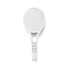 Anti-Tarnish 201 Stainless Steel Racket Brooches JEWB-C037-30P-1