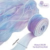 1 Bag Gradient Color Organza Ribbon OHAR-CY0001-01B-2