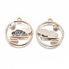 Chinese Style Alloy Pendants LS-RESI-R431-04B-RS-2