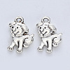 Tibetan Style Alloy Pendants X-TIBE-R316-012AS-RS-2