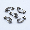 Brass Clip on Earring Converter X-KK-Q115-B-1