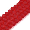 Transparent Glass Beads Strands X-EGLA-A044-T6mm-MD01-1