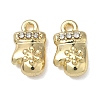 Christmas Alloy Crystal Rhinestone Pendants FIND-L026-01D-G-1