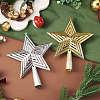 2Pcs 2 Colors Christmas Plastic Big Pendants KY-TA0001-68-5