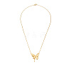 304 Stainless Steel Pendant Necklaces for Women WG6AE64-01-2