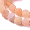 Natural Weathered Agate Beads Strands G-L534-07-10mm-3
