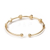 Rack Plating Brass Cuff Bangles BJEW-E071-09G-2