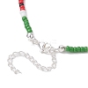 MIYUKI Round Rocailles Beaded  Necklaces X1-NJEW-TA00160-5