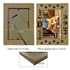 Natural Wood Photo Frames AJEW-WH0292-042-2