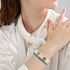 10Pcs Polymer Clay Bracelets BJEW-SW001601-7