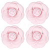 4Pcs Cloth Art Camelia Brooch Pins JEWB-CN0001-03E-1