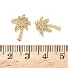 Brass Micro Pave Cubic Zirconia Pendants ZIRC-K070-38G-3