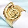 Hammered 304 Stainless Steel Cuff Bangles for Women BJEW-Z177-01G-05-3