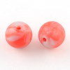 Opaque Acrylic Beads SACR-R853-8mm-208-2