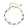 Natural Cultured Freshwater Pearl Beads Bracelets for Women BJEW-JB13773-3
