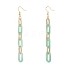 (Jewelry Parties Factory Sale)Acrylic & Aluminum Cable Chains Dangle Earrings EJEW-JE04243-01-1