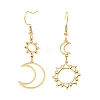 Bohemian Styles 304 Stainless Steel Dangle Earrings EJEW-F380-01G-5