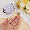 Elastic Round Jewelry Beading Cords Nylon Threads NWIR-SP0001-01B-3